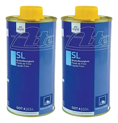 comprar Kit 02 Fluidos Freio Dot 4 500ml Original Ate