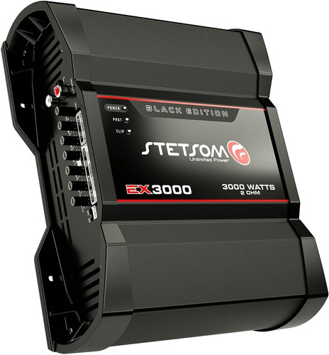 Amplificador Para Vehículos Stetsom Ex3000 Black Edition