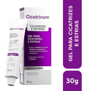 Gel Para Cicatrizes E Estrias Cicatricure 30g - 1 Unidade