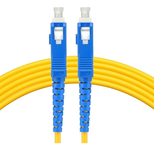 Cable Patch Cord Internet Fibra Optica Router Antel 2 Metros