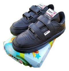 Zapatos Deportivos Colegiales Zero Negros Talla 33 