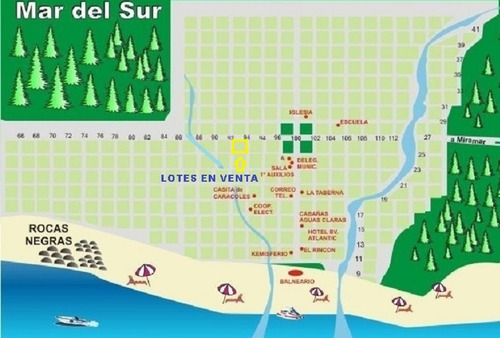 Imagen 2 de 14 de Lotes Costa Atlantica Mar Del Sur Escriturados Muy Grandes
