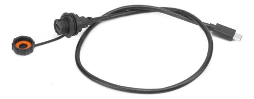 Conector Usb Impermeable Ip68 Tipo C Hembra Macho For Cable