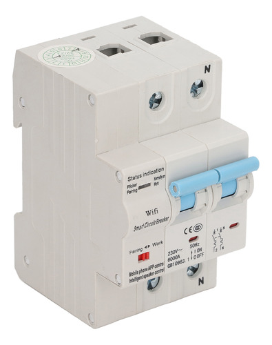 Disyuntor De Control Remoto Wifi 2p Din Rail Mount Smart