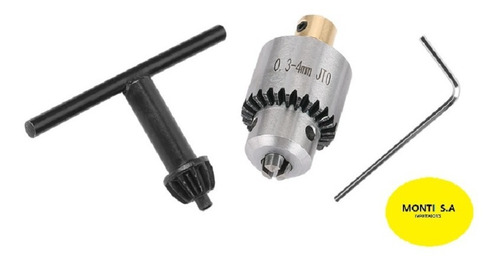 Mini Mandril De Eje De 3,17mm Adaptar Para Motor