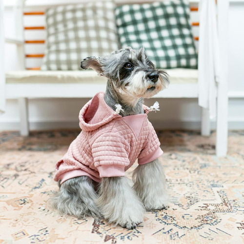Suéter Con Capucha Para Perros Pequeños Y Medianos Con Bolsi