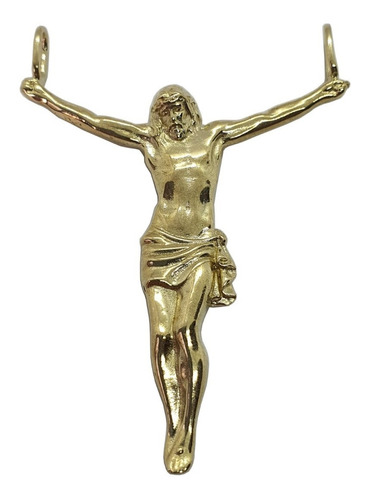 Dije Cruz Crucifijo / Cristo Olímpico Grande Oro 10k