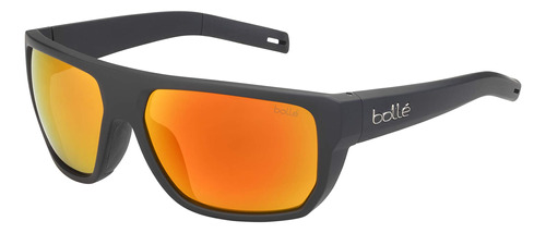 Bolle Sport Gafas De Sol Vulture Mate Negro Marron Fuego