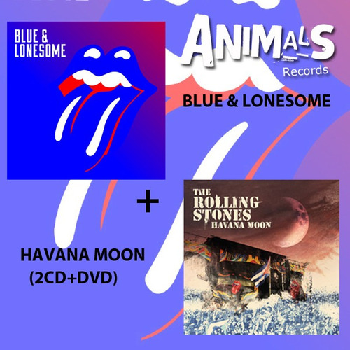 Combo The Rolling Stones Blue & Lonesome + Havana Moon Ofert