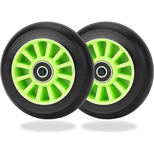 Ruedas De Scooter De 100 Mm, Juego De 2 Ruedas Pro Kick...