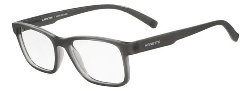 Óculos De Sol Arnette Acetato Retangular Cinza Fosco 53mm