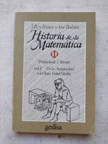 Historia De La Matematica (vol. 1 Y Vol. 2) Pastor - Babini
