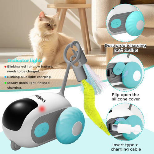 Milgeol Turbo Tail 3.0, Teazys Cat Turbo Turbo Tail, Toy De