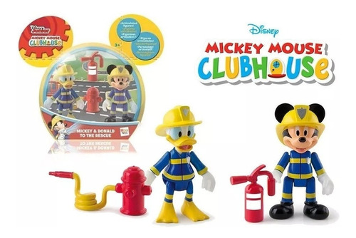 Mickey 181908 Personajes De Bomberos 2 Figur