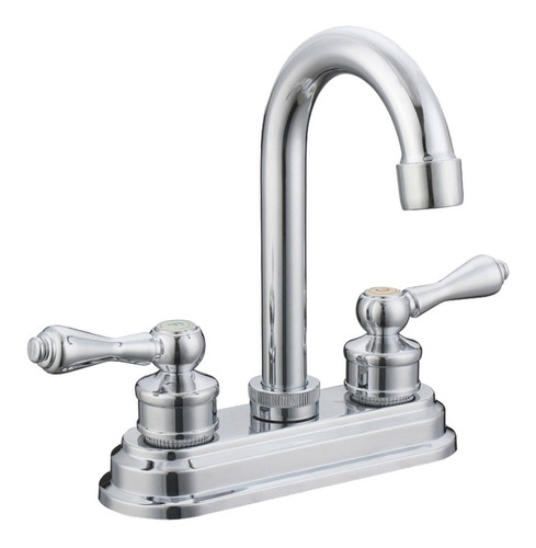 Llave Mezcladora Para Lavabo Plastica Cuello Alto Bkml1928