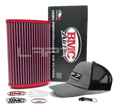 Filtro De Ar Bmc Porsche Cayman R S 987 3.4 2005 Até 2013