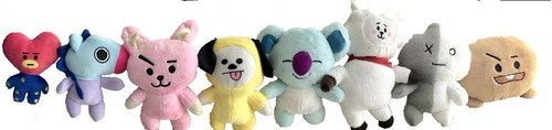 Colección Bt-21 De Peluche 35 Cm/ Todos Los Personajes Btss 