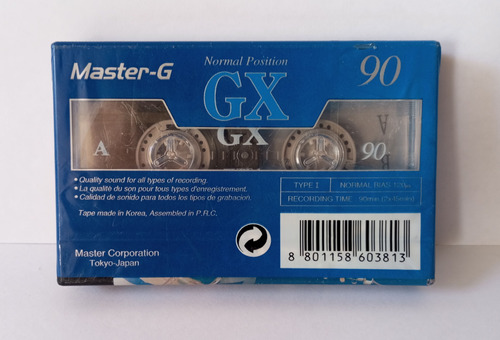 Cassette Virgen Master G 90 Minutos