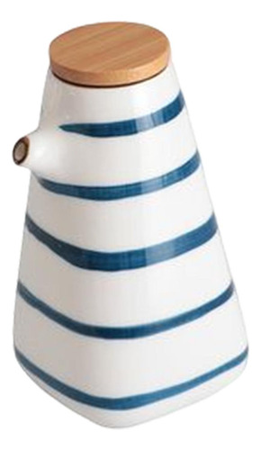 Tarro De Vinagre De Aceite, Botella De Rayas Horizontales