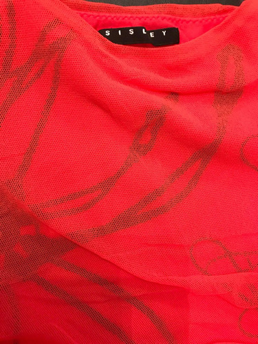 Musculosa Coral Sisley Italiana Increible