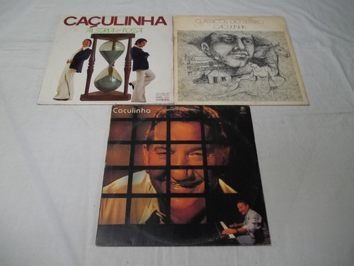 Lp Vinil - Caçulinha - 3 Discos