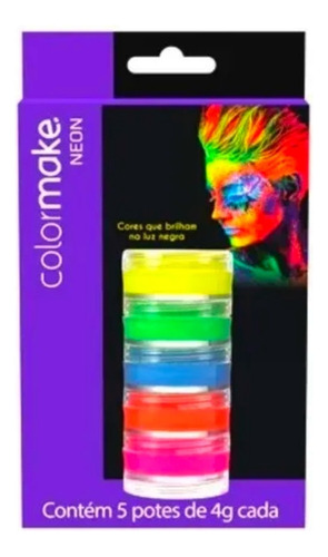 ColorMake 5 CORES FLUOR NEON