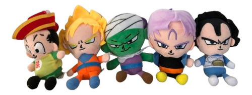 Peluches Dragon Ball Z Lote De 5 Peluches