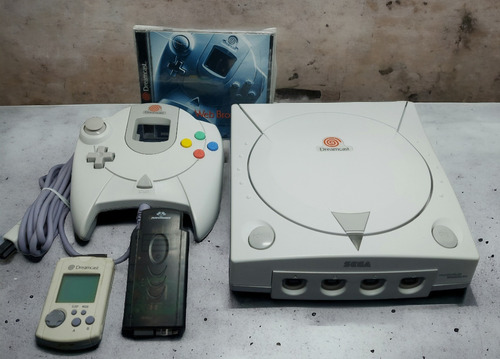 Consola Sega Dreamcast Completa Con Juegos Excelente Estado 