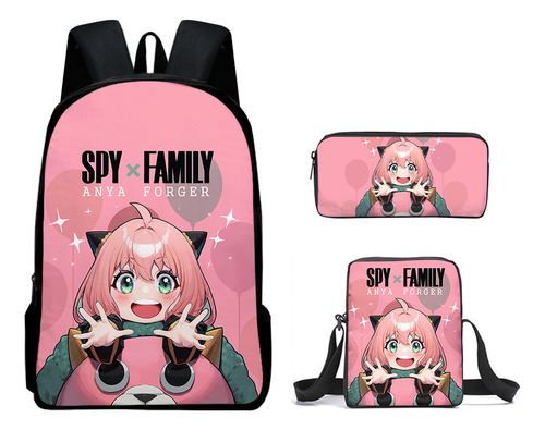 Mochila Periférica De Anime Spy Play House Más Vendida En Am