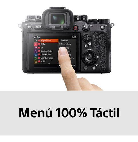 Camara Digital Mirrorless Sony Ilce-1 Alpha A1 Color Negro