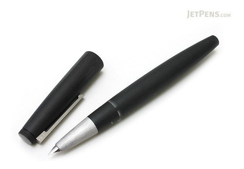 Lapicera Pluma Lamy 2000 Metal Black - Medium