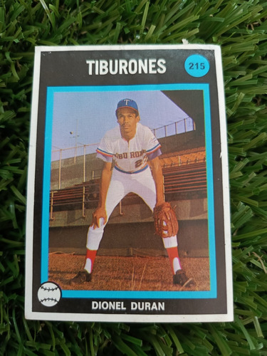 1974 Béisbol Profesional Venezolano Dionel Duran #215