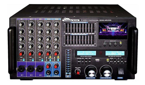 Idolpro Ip-6000 Ii 8000w Professional Karaoke Mixing Ampli ®