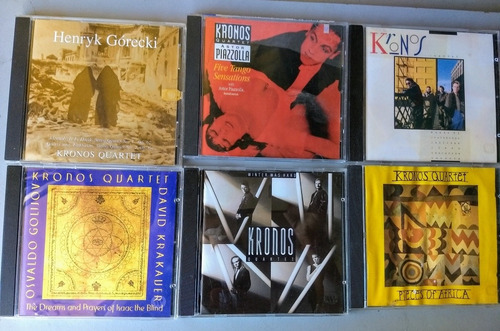 Kronos Quartet - Cd's (gorecki/africa/piazzola/angels/howl)