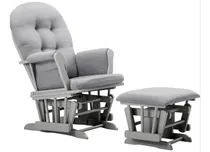 Comprar Silla Mecedora Gris Gris, Banquito Mecedor, Lactancia Bebes