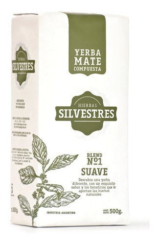 Imagen 1 de 8 de Yerba Mate Compuesta Con Hierbas Silvestre - 5 Variedades
