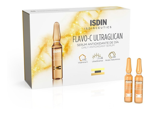 Isdin Flavo-c Ultraglican Isdinceutics 30 Ampollas