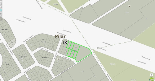 Imagen 2 de 3 de Fraccion De 8.000 M2 En Venta- Panamericana Km 38 - Pilar, G.b.a. Zona Norte