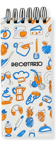 Recetario De Cocina Libreta Anotador