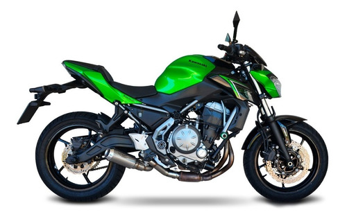 Escapamento + Link Pipe Kawasaki Z650 Esportivo Cod. 1315