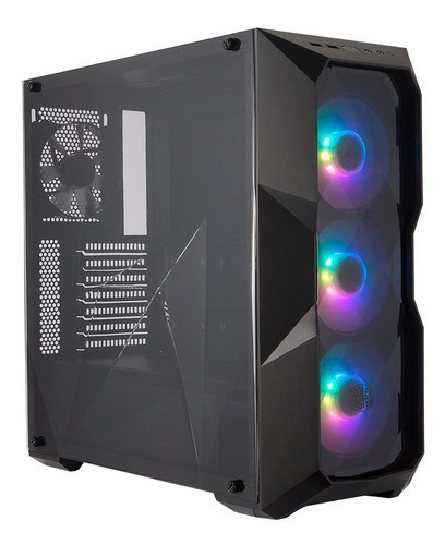 Case Cpu Gamer Cooler Master Masterbox Td500 Color Negro