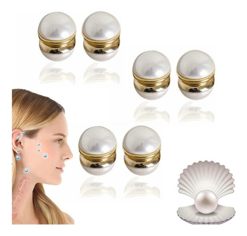 6×pcs Pendientes Magnéticos Acupresión For Adelgazar