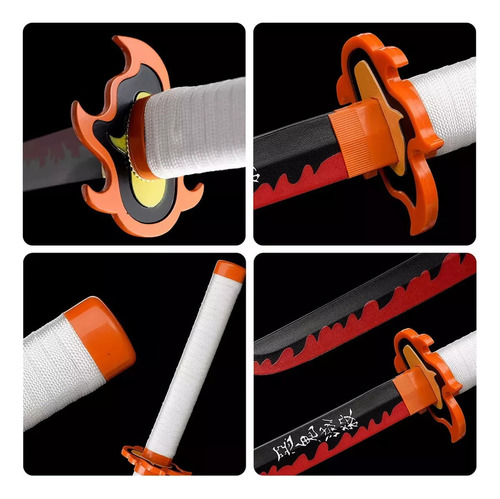 104cm Katana De Madera Demon Slayer Espada Colección