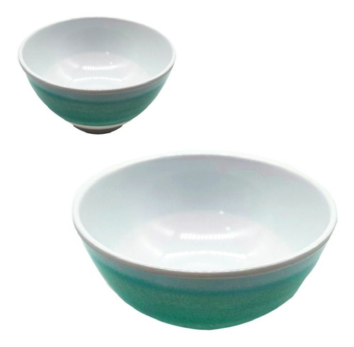 Jogo 6 Tigela Japonesa Bowl Oriental Melamina 700ml Cumbuca