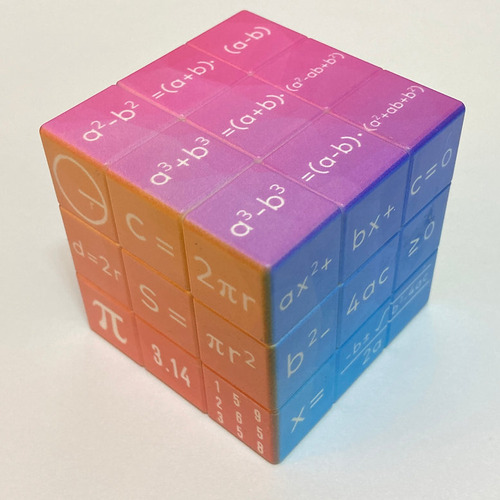 Cubo Rubik Matemáticas A