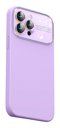 Funda Silicone Para iPhone Vidrio Protector Camara Autofocus