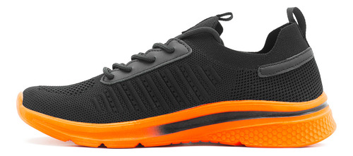 Tenis Caballero Charly® Running Ultra Ligeros Color Negro