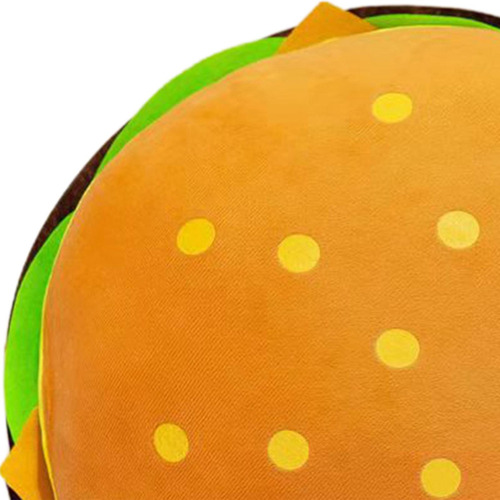 Cojín De Juguete De Peluche Con Hamburguesa Con Queso, Ropa