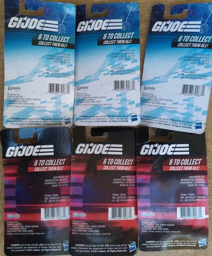 Gi Joe Muñecos Hasbro 2021 Set Completo