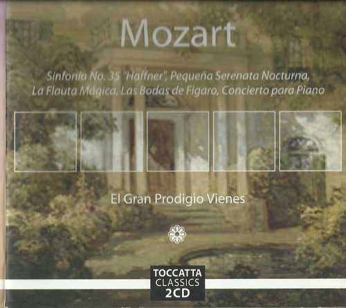 Mozart | 2 Cds Música Nuevo